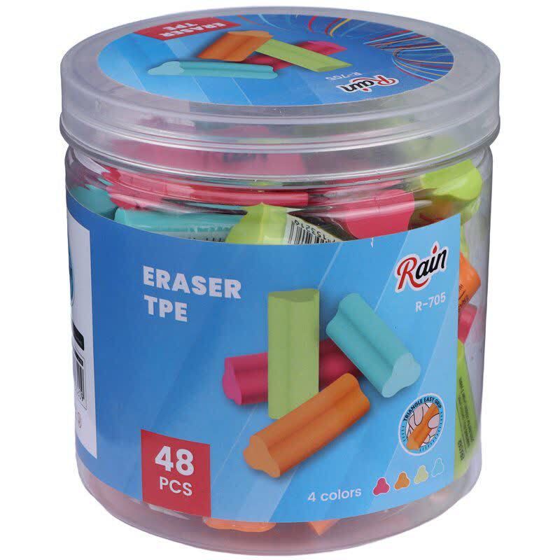 پاک کن رین R-705 بسته 48 عددی