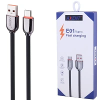 کابل تایپ سی فست شارژ اکسنت E01 طول 1 متر