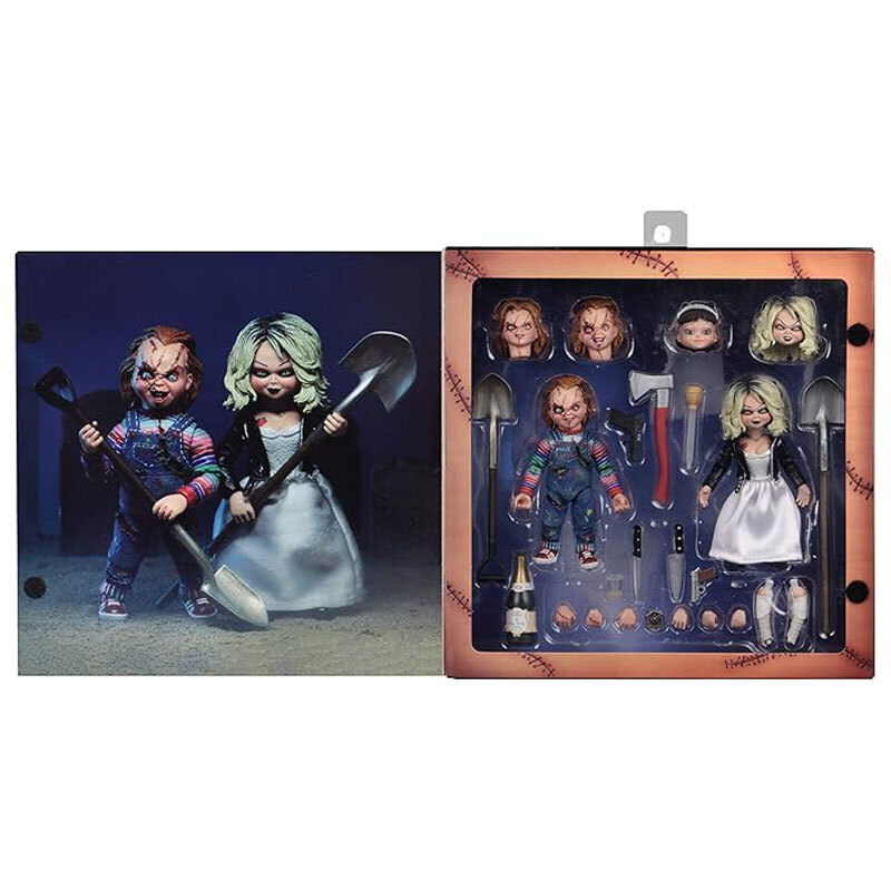 اکشن فیگور اورجینال چاکی و تیفانی برند NECA