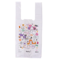 نایلون دسته دار کوالا طرح فانتزی سایز 40*30 بسته 100 عددی