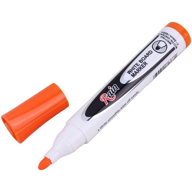 ماژیک وایت برد رین نوک گرد رنگی R-105A بسته 12 عددی