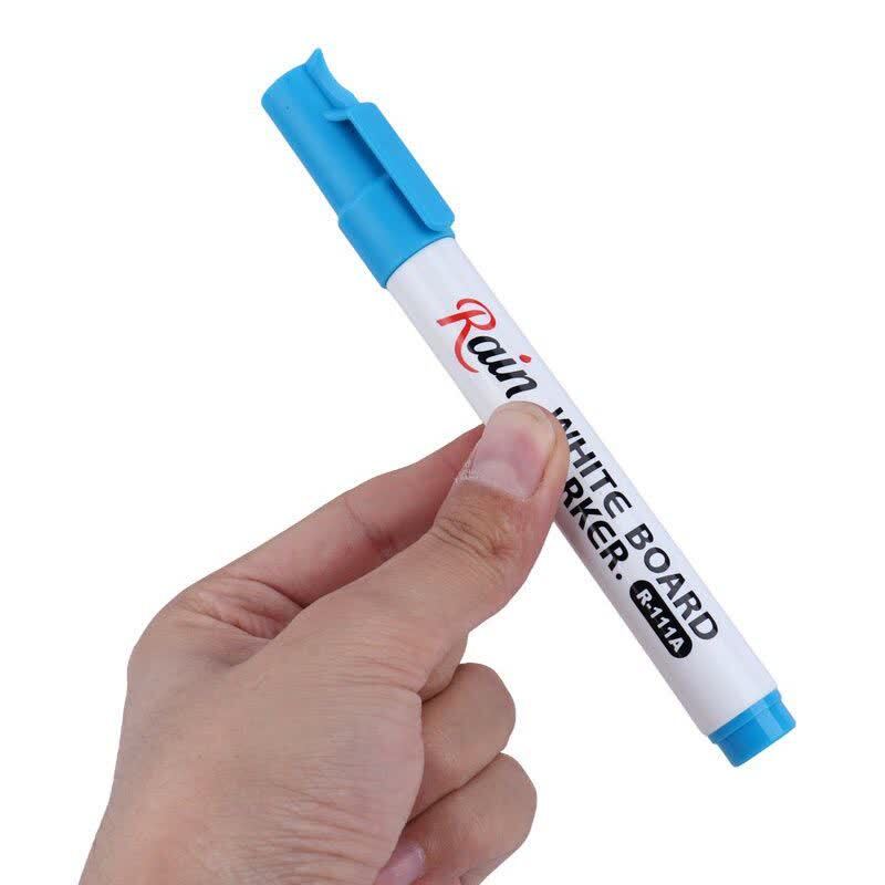 ماژیک وایت برد رین نوک گرد رنگی R-111A بسته 12 عددی