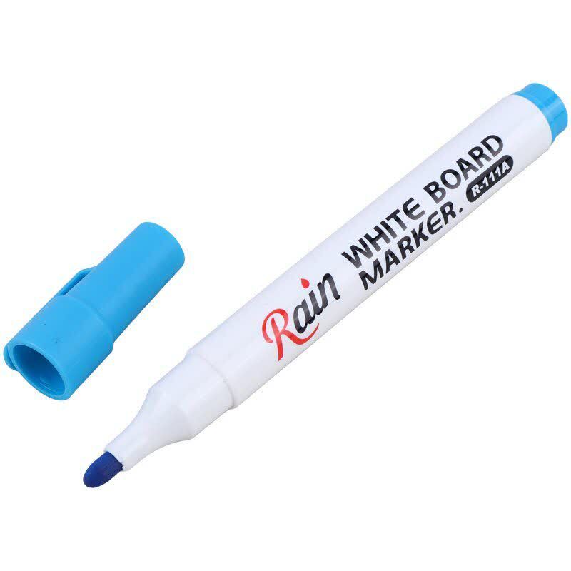 ماژیک وایت برد رین نوک گرد رنگی R-111A بسته 12 عددی