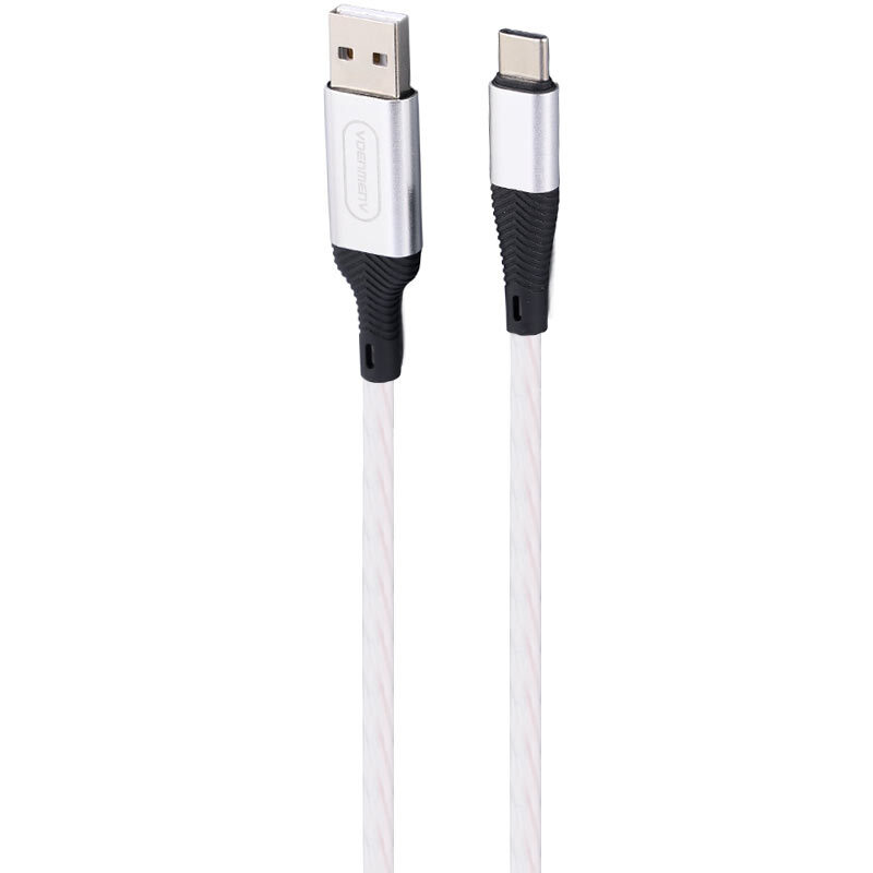 کابل تایپ سی فست شارژ 2.4 آمپر دنمن D25L طول 1 متر