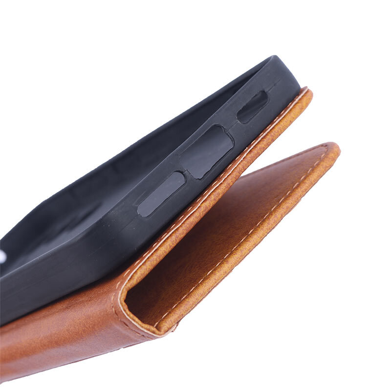 کیف چرمی مگنتی سامسونگ Galaxy S25 محافظ لنزدار