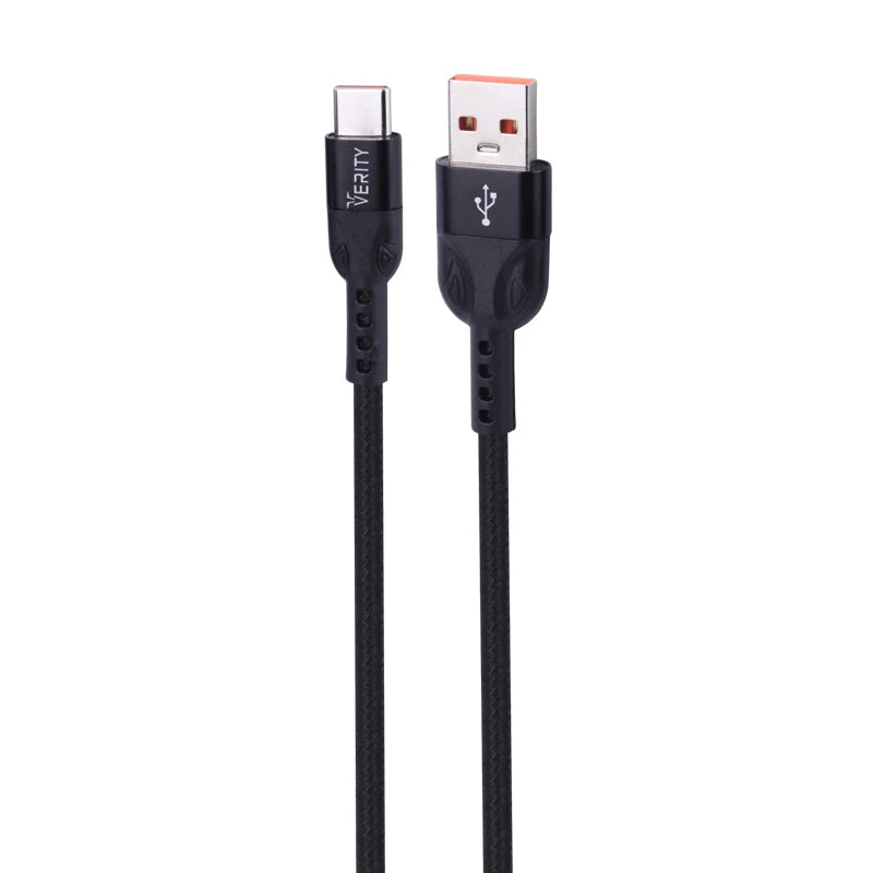 کابل تایپ سی فست شارژ وریتی CB 3168T طول 1 متر