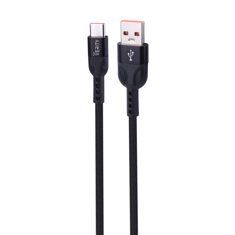 کابل تایپ سی فست شارژ وریتی CB 3168T طول 1 متر