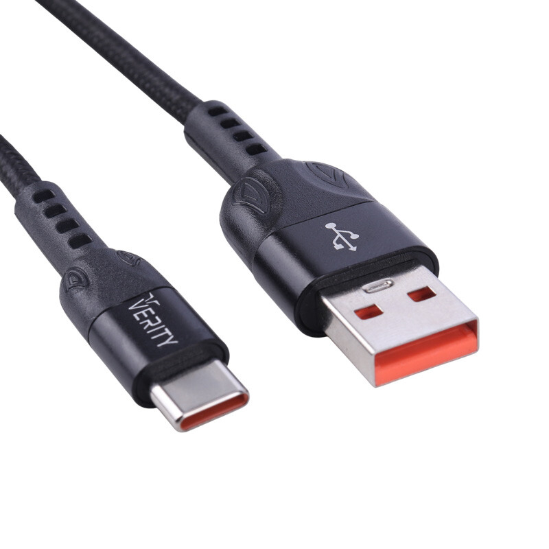 کابل تایپ سی فست شارژ وریتی CB 3168T طول 1 متر