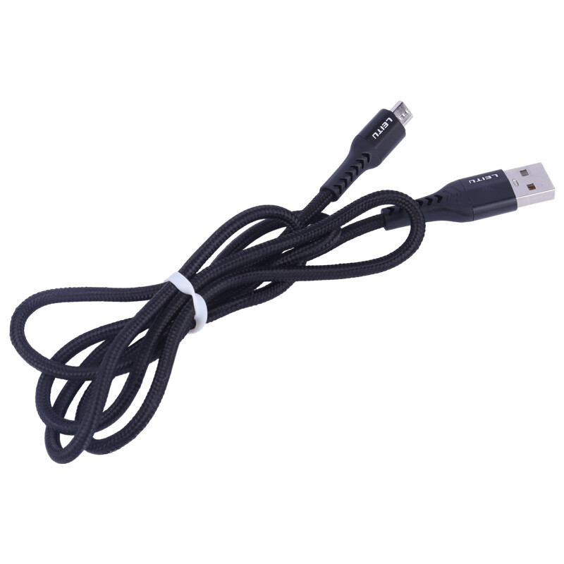 کابل میکرو یو اس بی فست شارژ 3.1 آمپر لیتو LD-43 طول 1 متر