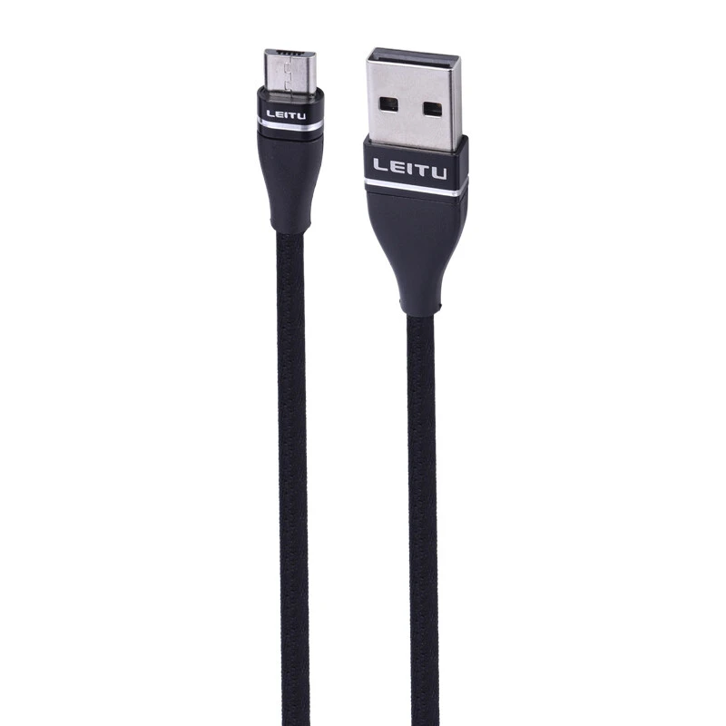 کابل میکرو یو اس بی فست شارژ لیتو LD-10 طول 1 متر