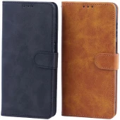 کیف چرمی مگنتی سامسونگ Galaxy A07 محافظ لنزدار