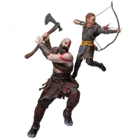اکشن فیگور Neca طرح God Of War Kratos & Atreus