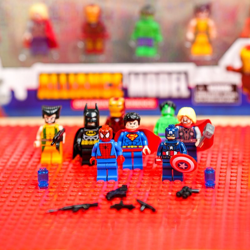 مینی فیگور طرح اونجرز سلاح دار Alliance Model بسته 8 عددی