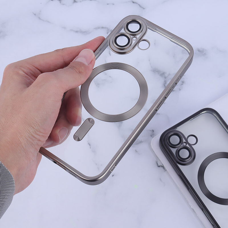 قاب ژله ای مگ سیف آیفون iPhone 17 محافظ لنزدار