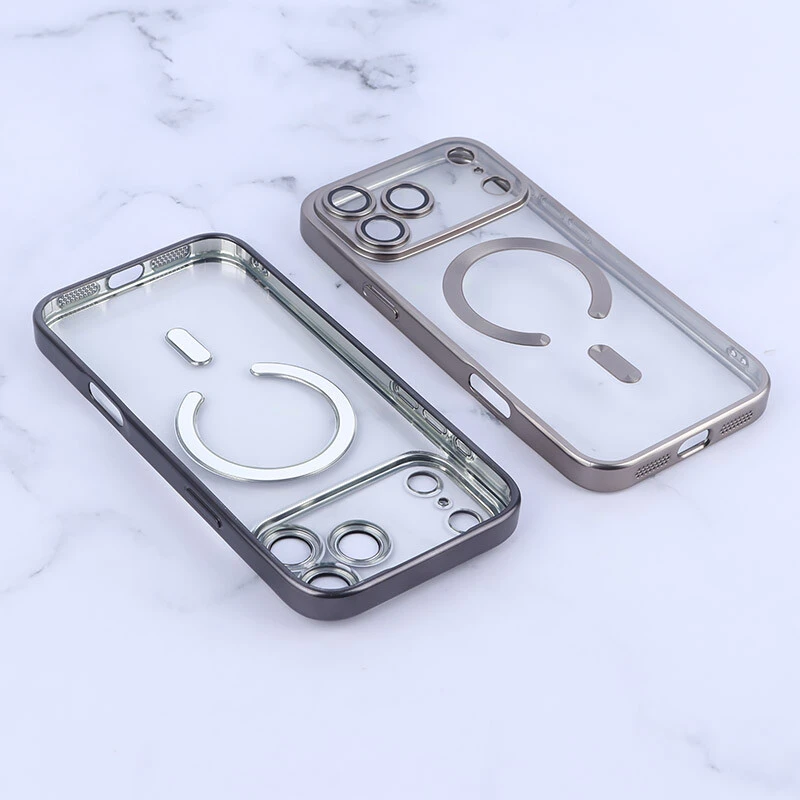 قاب ژله ای مگ سیف آیفون iPhone 17 Pro Max محافظ لنزدار