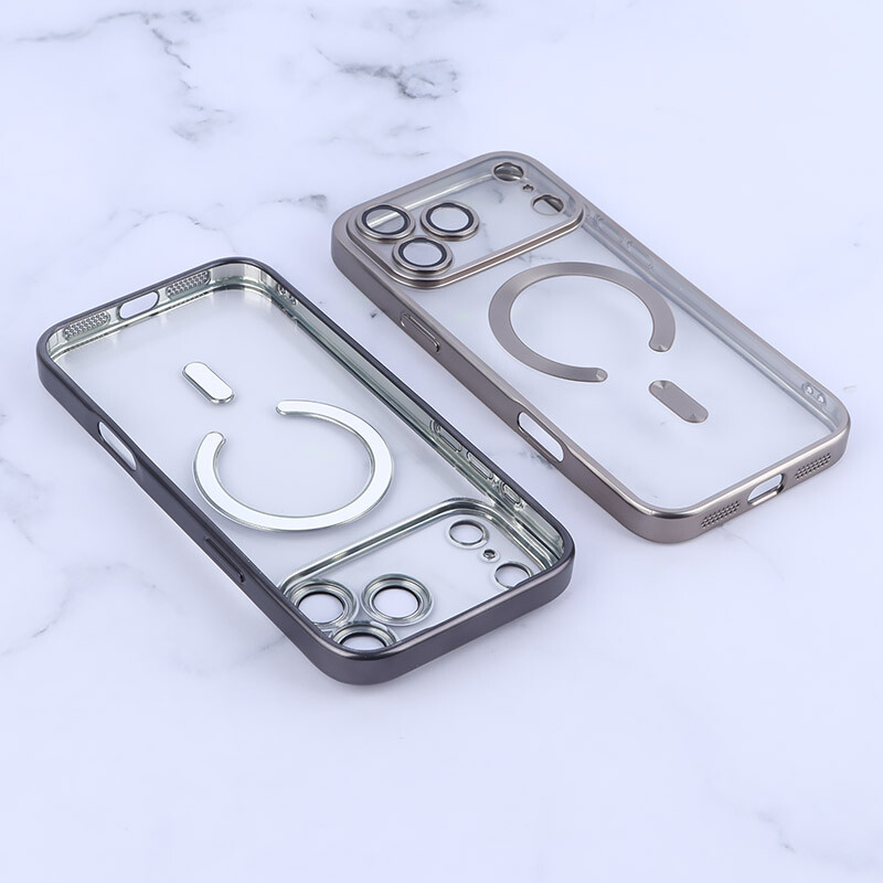 قاب ژله ای مگ سیف آیفون iPhone 17 Pro Max محافظ لنزدار