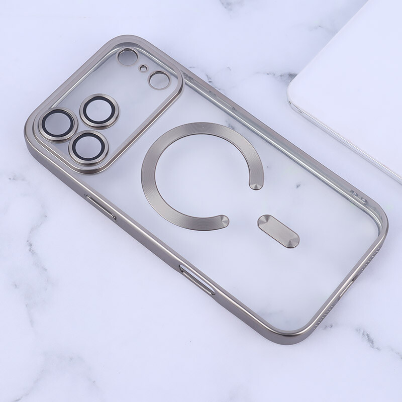 قاب ژله ای مگ سیف آیفون iPhone 17 Pro Max محافظ لنزدار