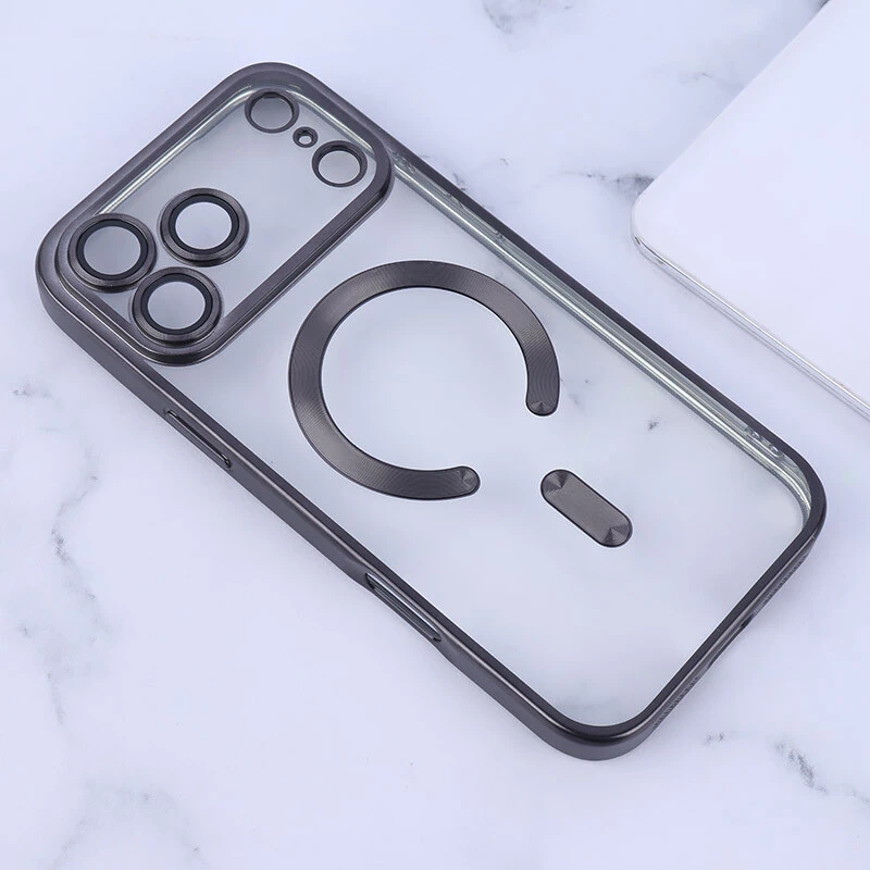 قاب ژله ای مگ سیف آیفون iPhone 17 Pro Max محافظ لنزدار