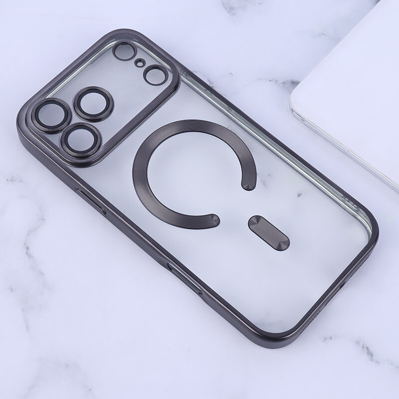قاب ژله ای مگ سیف آیفون iPhone 17 Pro Max محافظ لنزدار