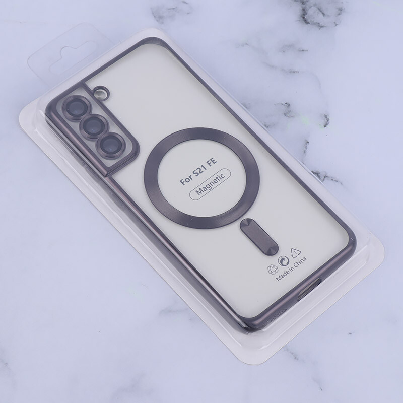 قاب ژله ای مگ سیف سامسونگ Galaxy S21 FE 5G محافظ لنزدار