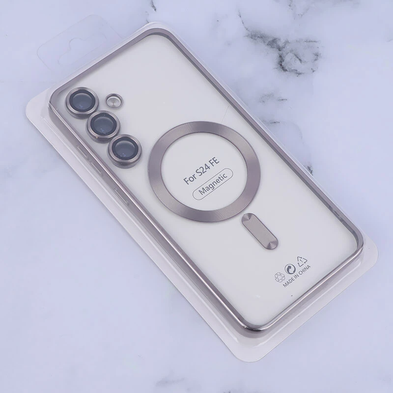 قاب ژله ای مگ سیف سامسونگ Galaxy S24 FE محافظ لنزدار