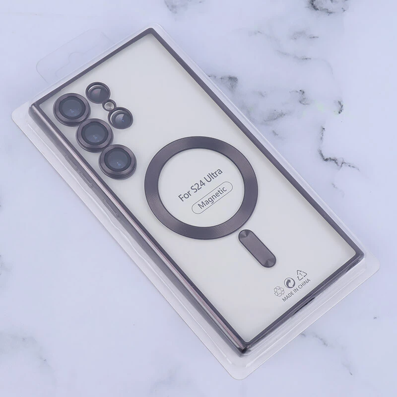 قاب ژله ای مگ سیف سامسونگ Galaxy S24 Ultra محافظ لنزدار