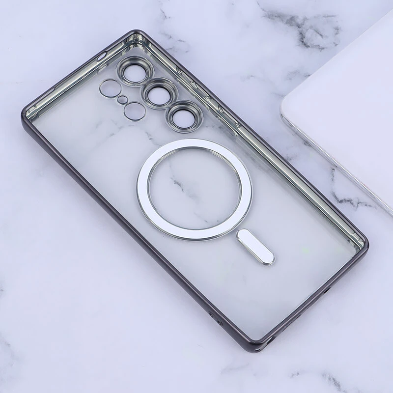 قاب ژله ای مگ سیف سامسونگ Galaxy S25 Ultra محافظ لنزدار