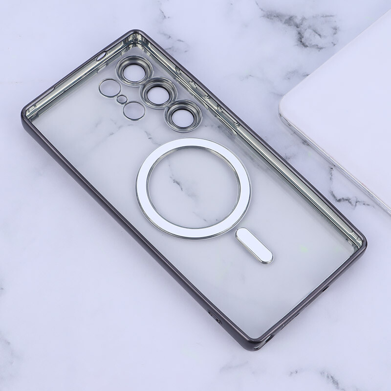 قاب ژله ای مگ سیف سامسونگ Galaxy S25 Ultra محافظ لنزدار