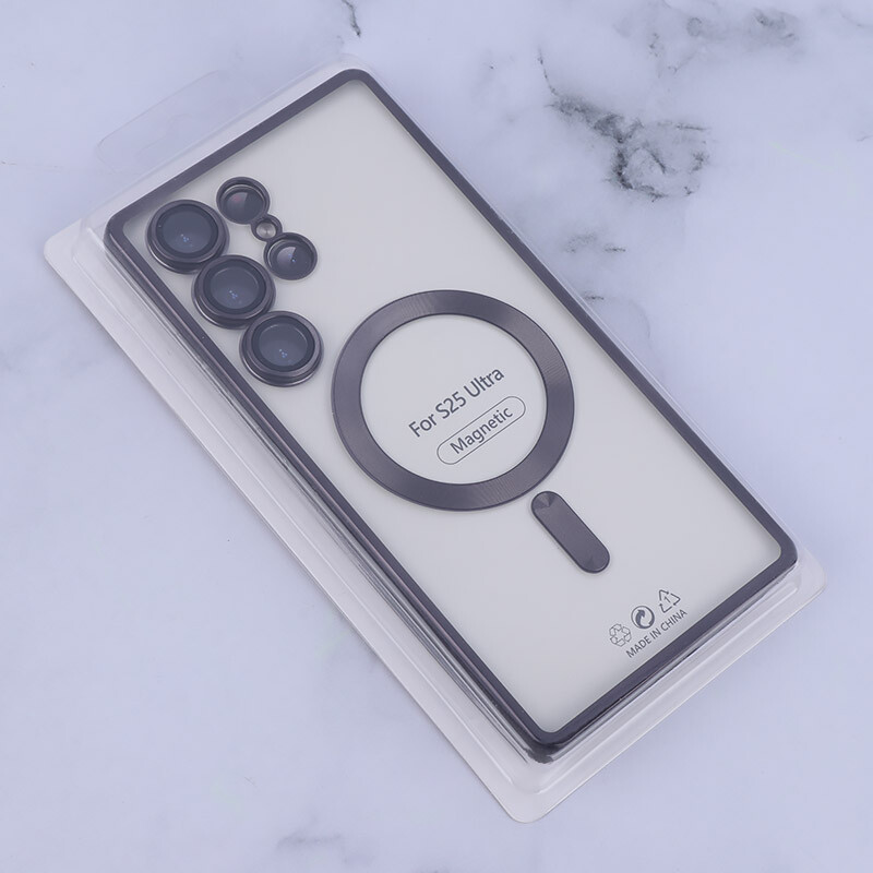 قاب ژله ای مگ سیف سامسونگ Galaxy S25 Ultra محافظ لنزدار