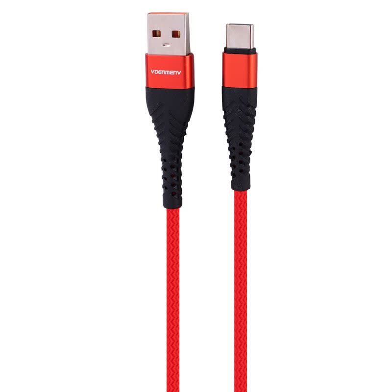 کابل تایپ سی فست شارژ 2.4 آمپر دنمن D45T طول 1 متر