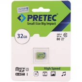 رم میکرو 32 گیگ پرتک Pretec 533X U1 C10 80MB/s