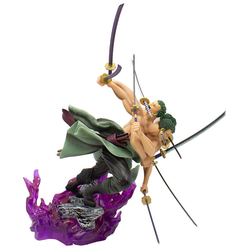 اکشن فیگور طرح One Piece Roronoa Zoro سه سر کد 2