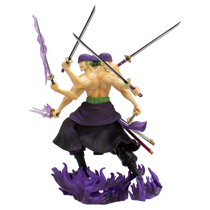 اکشن فیگور طرح One Piece Roronoa Zoro سه سر کد 1