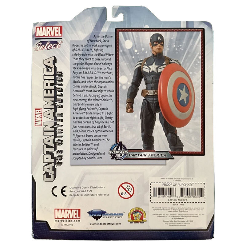 اکشن فیگور Diamond Select طرح Captain America