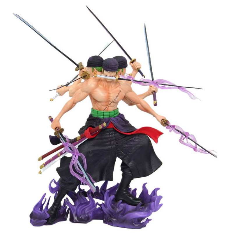 اکشن فیگور طرح One Piece Roronoa Zoro سه سر کد 1