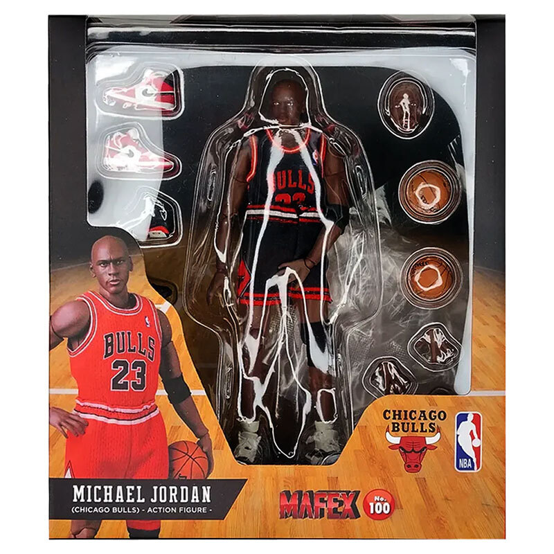 اکشن فیگور Mafex طرح Chicago Bulls Michael Jordan 23