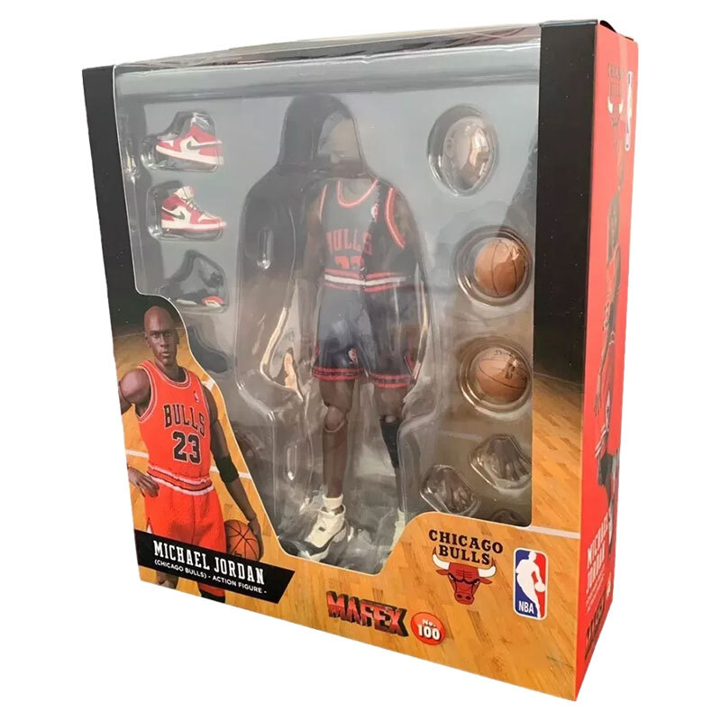 اکشن فیگور Mafex طرح Chicago Bulls Michael Jordan 23