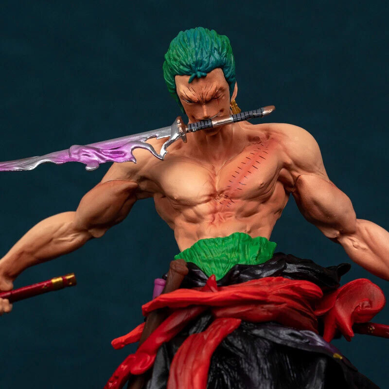 اکشن فیگور طرح One Piece Roronoa Zoro سه سر کد 3
