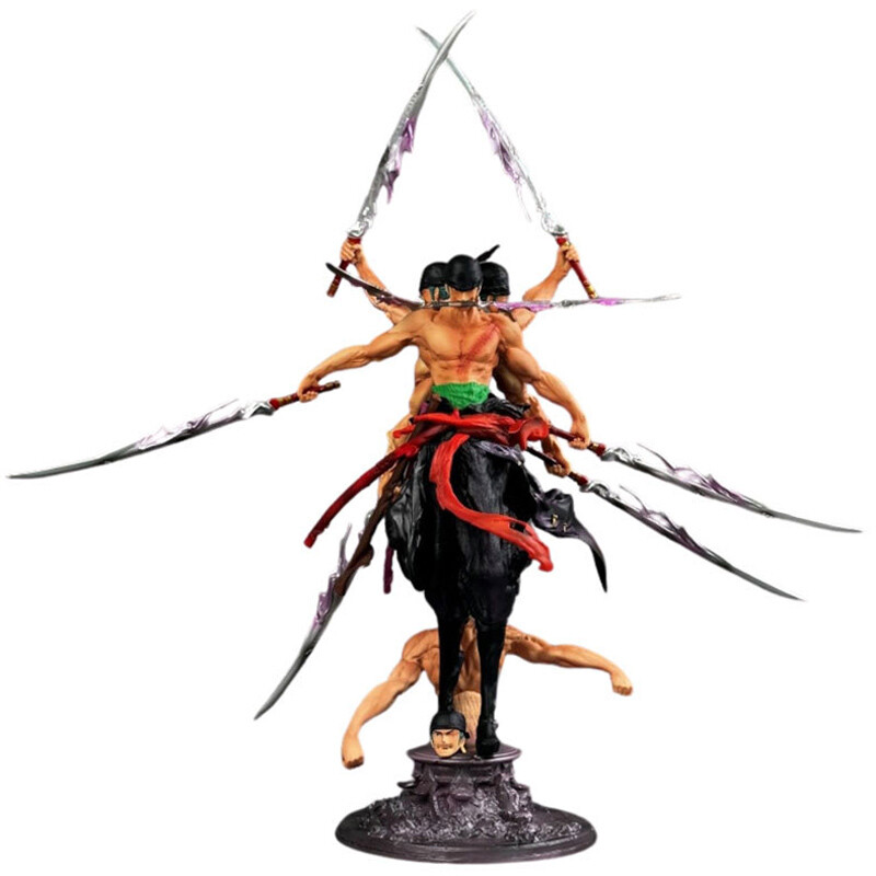 اکشن فیگور طرح One Piece Roronoa Zoro سه سر کد 3