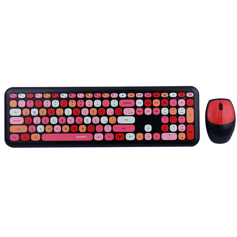 کیبورد و موس بی سیم مافی 666