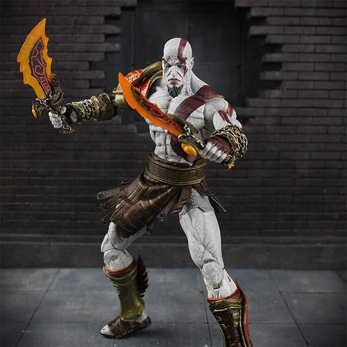 اکشن فیگور Neca طرح God Of War 3 Kratos