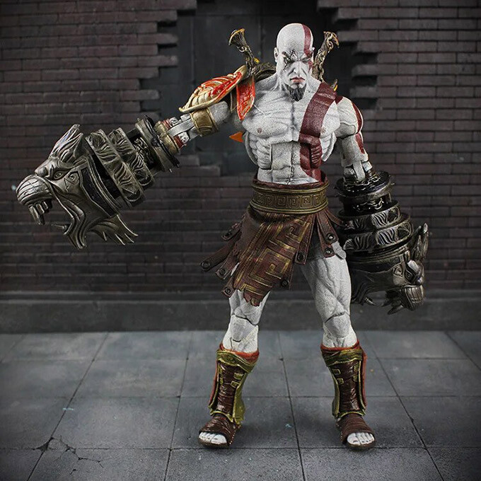 اکشن فیگور Neca طرح God Of War 3 Kratos