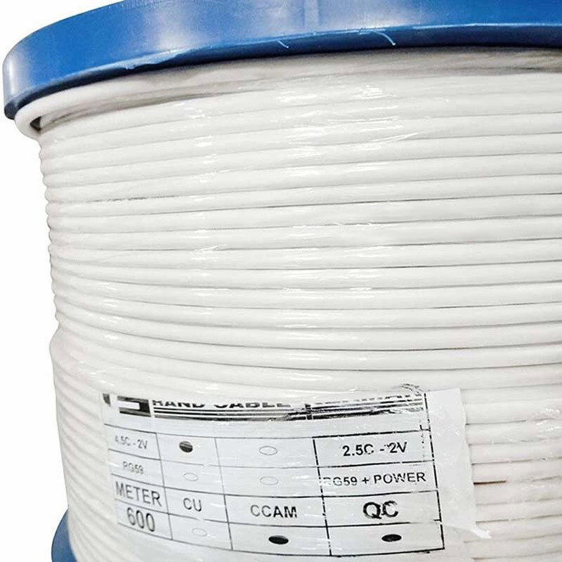 کابل آنتن کواکسیال مغزی آلومینیوم فرزانه 600 متری