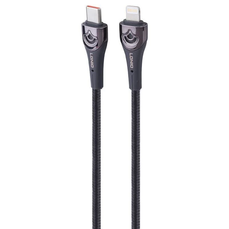 کابل تایپ سی به لایتنینگ فست شارژ 30 وات الدینیو LC861i طول 1 متر