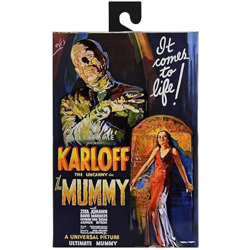 اکشن فیگور Neca طرح Boris Karloff Mummy