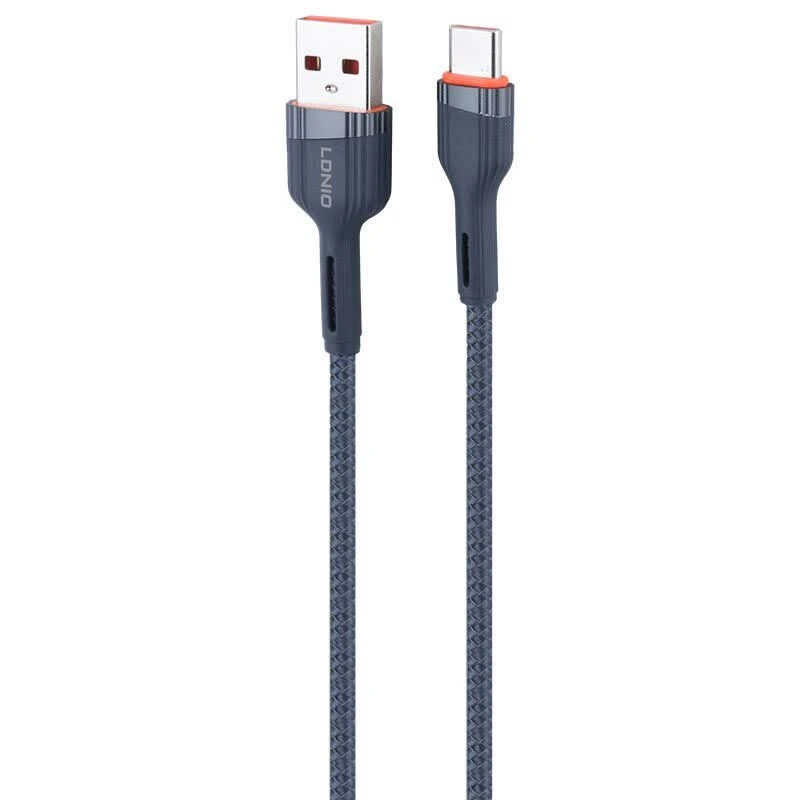 کابل تایپ سی فست شارژ 30 وات الدینیو LS641 طول 1 متر