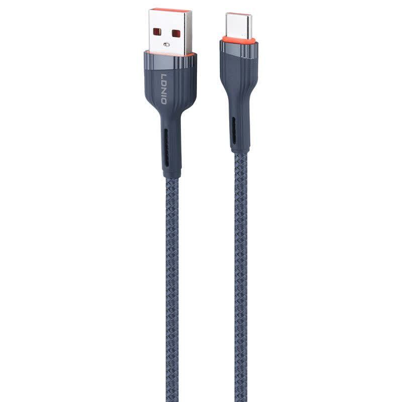کابل تایپ سی فست شارژ 30 وات الدینیو LS641 طول 1 متر