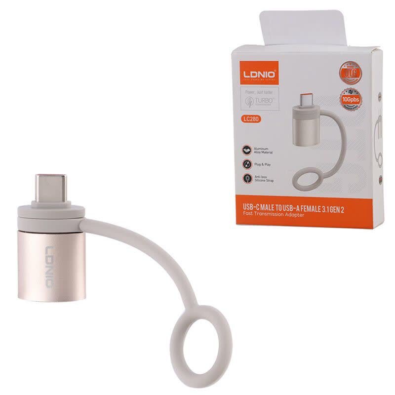 تبدیل USB OTG به تایپ سی الدینیو LC280
