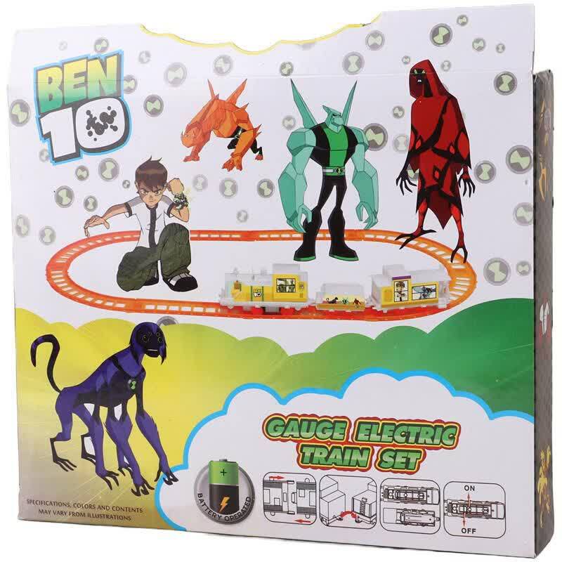اسباب بازی قطار طرح Ben 10