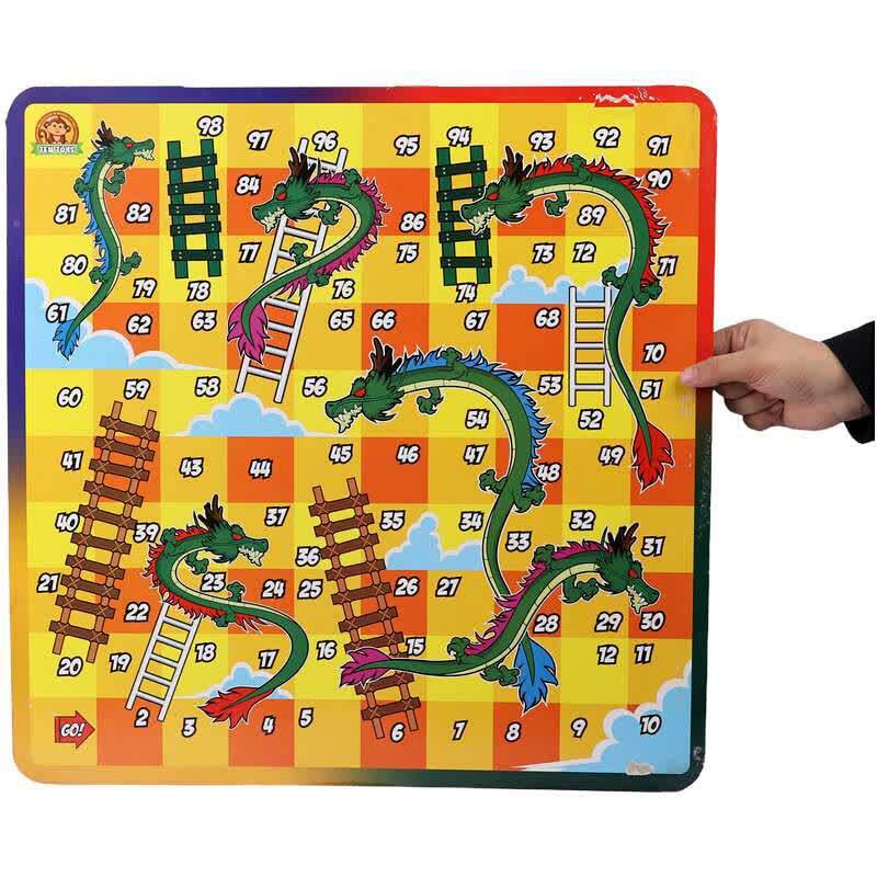 بازی فکری منچ و مارپله Ten Toys